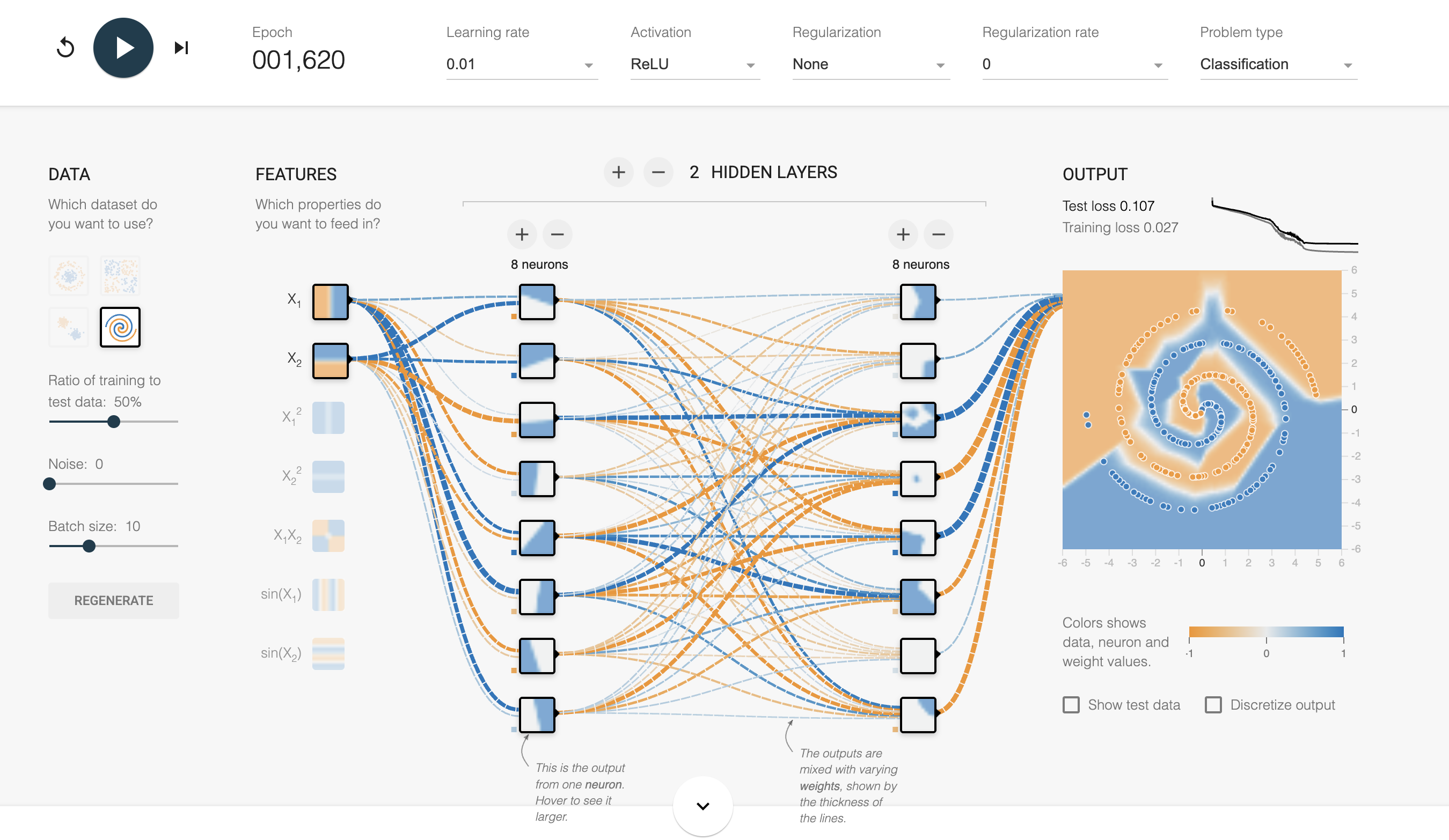 TensorFlow Playground: A Visual Guide to Neural Networks for Everyone